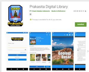 Aplikasi Prakasita Digital Library