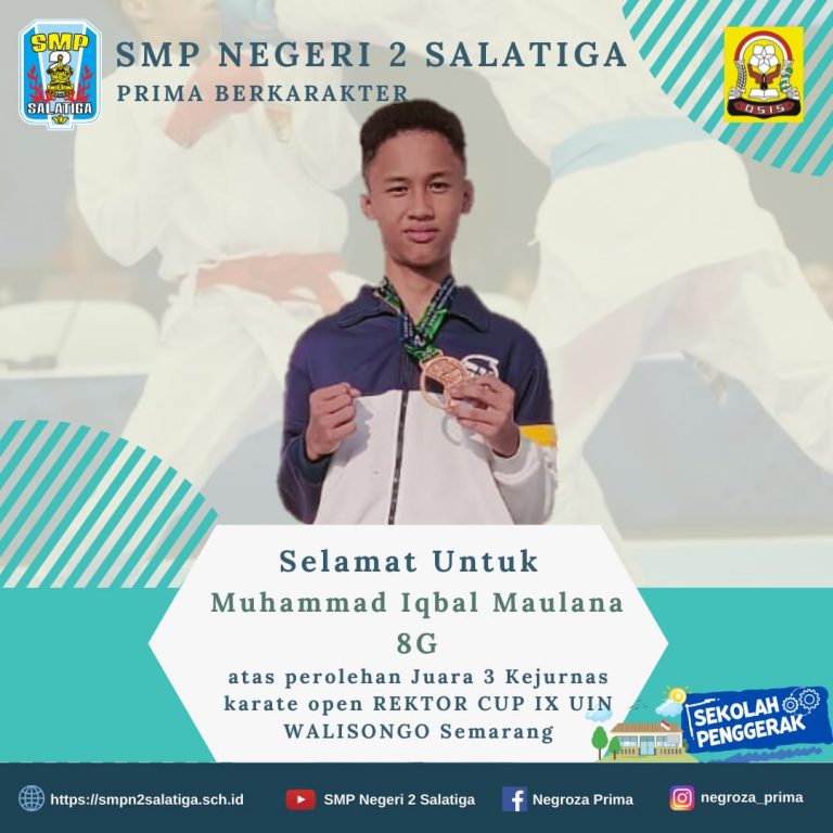 Juara III Kejurnas Karate Open REKTOR CUP IX UIN WALISONGO Semarang