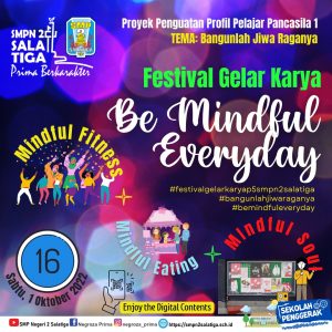 Festival Gelar Karya Be Mindfull Everyday